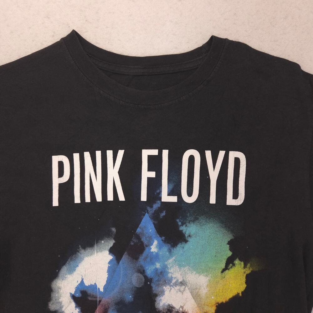 Pink Floyd Band Graphic Crew Neck T Shirt Adult Mens Size Small S Black Blue
